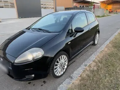 Gebraucht Fiat Punto 120 PS (88 kW) 2009 Schwarz Kleinwagen