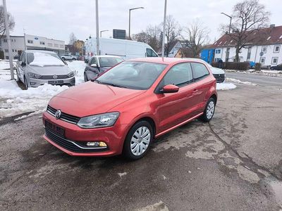 Gebraucht VW Polo LOUNGE 75 PS (55 kW) 2015 Sunset red metallic Kleinwagen