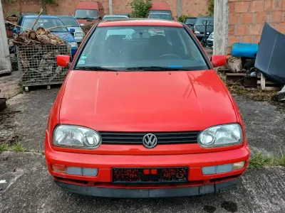 Brugt VW Golf III 75 HK (55 kW) 1996 Rød Sedan