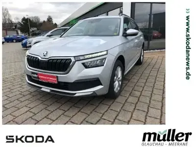 Gebraucht Skoda Kamiq Clever 150 PS (110 kW) 2022 Silber (brillantsilbermetallic) SUV