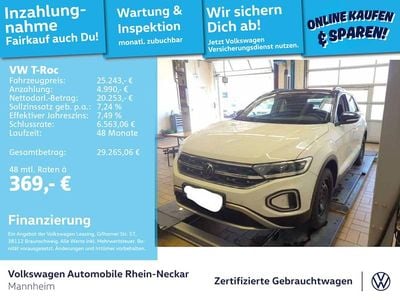 Usata VW T-Roc Style 150 CV (110 kW) 2023 Bianco SUV