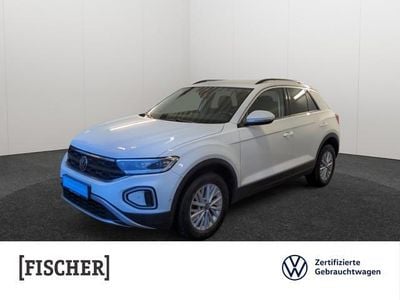 Gebraucht VW T-Roc Life 150 PS (110 kW) 2022 Weiss SUV