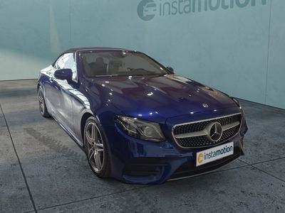 Usata Mercedes E300 Sport 258 CV (189 kW) 2020 Blu Cabrio