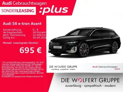 Gebraucht Audi S6 e-tron Ambiente 369 kW (503 PS) 2025 Mythosschwarz metallic Kombi