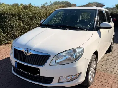 Gebraucht Skoda Fabia 86 PS (63 kW) 2014 Weiß Kleinwagen