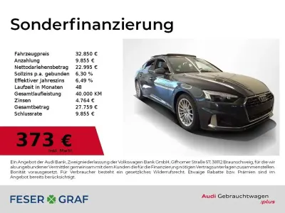 Gebraucht Audi A5 Sportback Advanced Plus 163 PS (119 kW) 2024 Manhattangrau metallic Kleinwagen