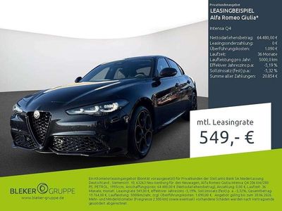 Nuova Alfa Romeo Giulia Veloce 280 CV (205 kW) 2026 Grigio Berlina