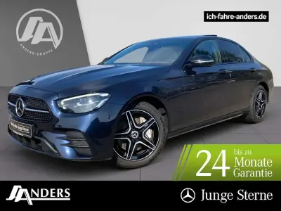 Usata Mercedes E300 AMG 194 CV (142 kW) 2022 Blu Berlina