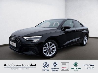 Schwarz mythosschwarz Gebraucht 2023 Audi A3 Ambiente Limousine | 25.480 € (Fairer Preis)