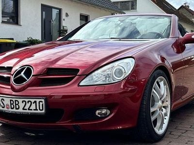 Gebraucht Mercedes SLK200 163 PS (119 kW) 2005 Rot Cabrio