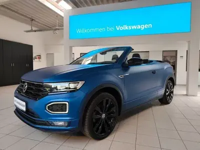 Gebraucht VW T-Roc Cabriolet Edition 150 PS (110 kW) 2022 Blau Cabrio