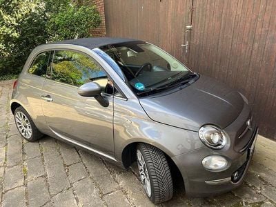 Usata Fiat 500C Lounge 105 CV (77 kW) 2018 Grigio Cabrio