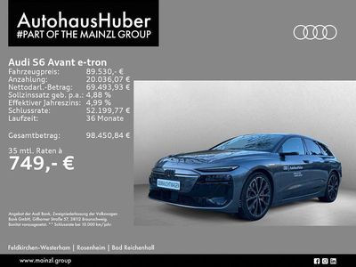 Usata Audi e-tron Ambiente 370 kW (504 CV) 2025 Grigio SUV