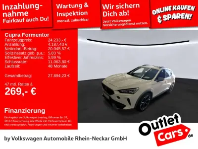 Gebraucht Cupra Formentor 150 PS (110 kW) 2023 Candy weiss SUV