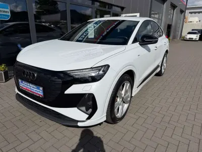 Gebraucht Audi Q4 Sportback e-tron 150 kW (204 PS) 2023 Gletscherweiss SUV