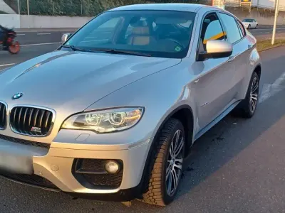 Käytetty BMW X6 245 HP (180 kW) 2013 Hopea Katumaasturi