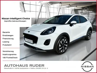 Gebraucht Ford Puma Titanium 125 PS (91 kW) 2024 Frostweiß SUV