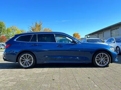 Brugt BMW 320 Luxury Line 190 HK (139 kW) 2020 Blå Stationcar
