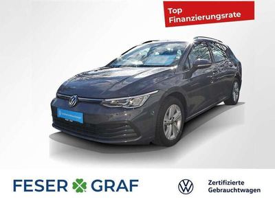 gebraucht VW Golf VIII Variant 1.5 eTSI DSG Life AHK ACC Navi LED Ap