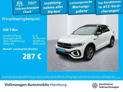 Używany VW T-Roc Cabriolet R-line 150 KM (110 kW) 2025 Biały SUV