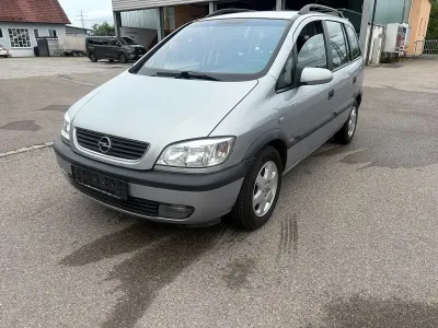 Gebraucht Opel Zafira 120 PS (88 kW) 2003 Silber Van / Kleinbus