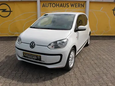 Gebraucht VW up! CLUB 75 PS (55 kW) 2016 Weiß Kleinwagen