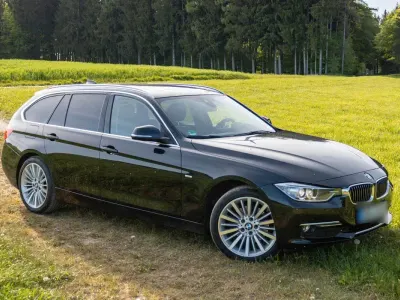 Gebraucht BMW 320 Luxury Line 184 PS (135 kW) 2014 Schwarz Kombi