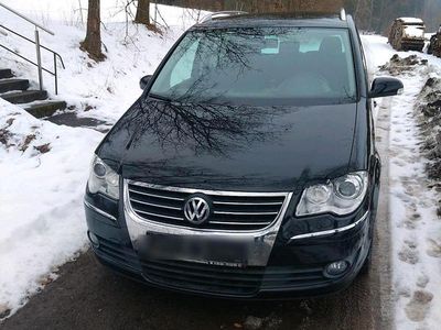 Schwarz Gebraucht 2008 VW Touran Van / Kleinbus | 3.000 € (Superpreis)