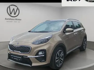 Używany Kia Sportage Platinum 185 KM (136 kW) 2019 Beżowy SUV