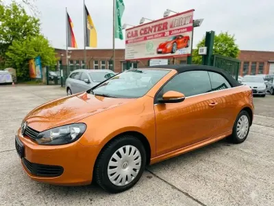Gebraucht VW Golf Cabriolet 150 PS (110 kW) 2016 Orange Cabrio