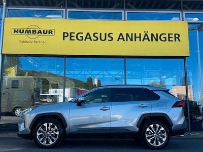 Gebraucht Toyota RAV4 Hybrid Lounge 178 PS (130 kW) 2021 Silber SUV