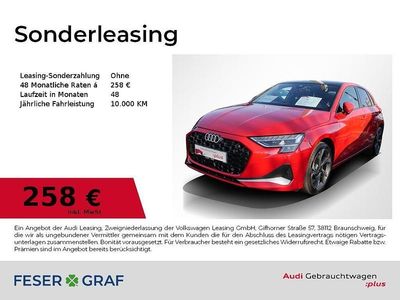 Progressivrot metallic Gebraucht 2025 Audi A3 Ambiente Limousine | 33.440 € (Guter Preis)