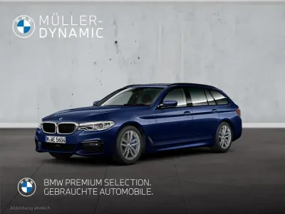 Gebraucht BMW 540 M Sport 320 PS (235 kW) 2019 Mediterranblau Kombi