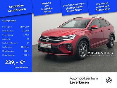 Brugt VW Taigo R-line 150 HK (110 kW) 2024 Rød SUV