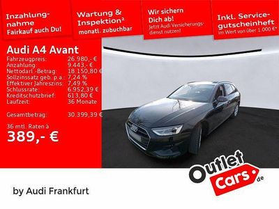 Gebraucht Audi A4 Basis 204 PS (150 kW) 2024 Brillantschwarz Kombi