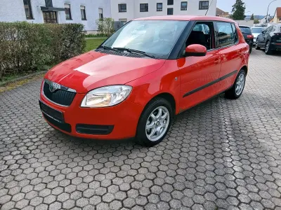 Gebraucht Skoda Fabia 60 PS (44 kW) 2007 Rot Kleinwagen