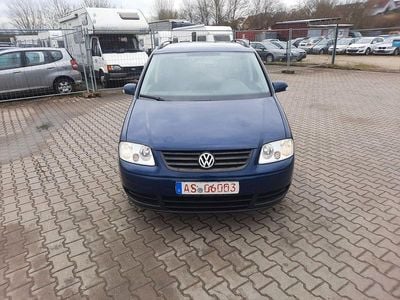 Blau Gebraucht 2005 VW Touran Basis Van / Kleinbus | 550 € (Superpreis)