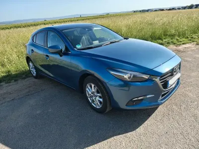 Gebraucht Mazda 3 Exclusive-Line 120 PS (88 kW) 2017 Blau Limousine