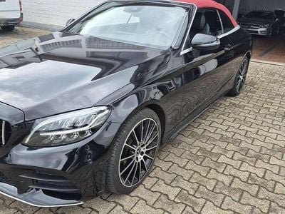 Gebraucht Mercedes C300 AMG line 258 PS (189 kW) 2020 Obsidianschwarzmetallic Cabrio