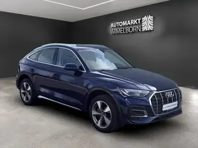 Brugt Audi Q5 Sportback Advanced Plus 204 HK (150 kW) 2022 Blå SUV