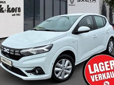 Gebraucht Dacia Sandero Expression 101 PS (74 kW) 2024 Weiß Limousine