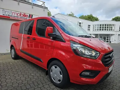 Gebraucht Ford Transit Custom Trend 131 PS (96 kW) 2019 Race red Van / Kleinbus
