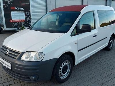 Gebraucht VW Caddy Maxi 105 PS (77 kW) 2009 Weiß Van / Kleinbus