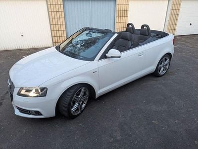 Gebraucht Audi A3 Cabriolet S-Line 160 PS (117 kW) 2010 Weiß Cabrio