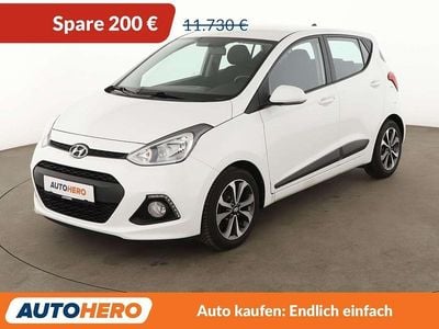 Gebraucht Hyundai i10 Style 87 PS (63 kW) 2015 Polar white Kleinwagen