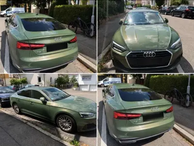 Gebraucht Audi A5 Basis 204 PS (150 kW) 2021 Grün Coupé