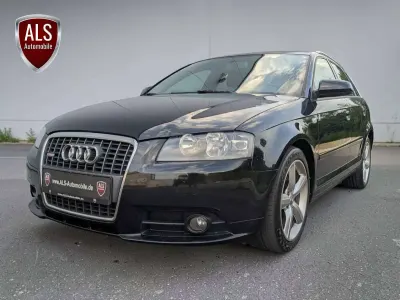 Gebraucht Audi A3 S-Line 140 PS (102 kW) 2007 Phantomschwarz perleffekt Kleinwagen