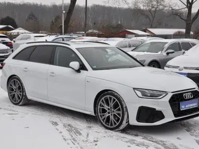 Gebraucht Audi A4 S-Line 204 PS (150 kW) 2021 Weiß Kombi