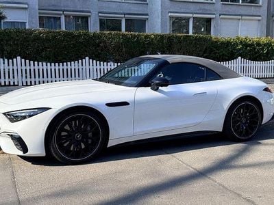 Gebraucht Mercedes SL43 AMG AMG 381 PS (280 kW) 2022 Weiß Cabrio