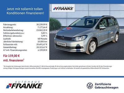 Silber Gebraucht 2024 VW Touran Comfortline Van / Kleinbus | 30.239 € (Fairer Preis)